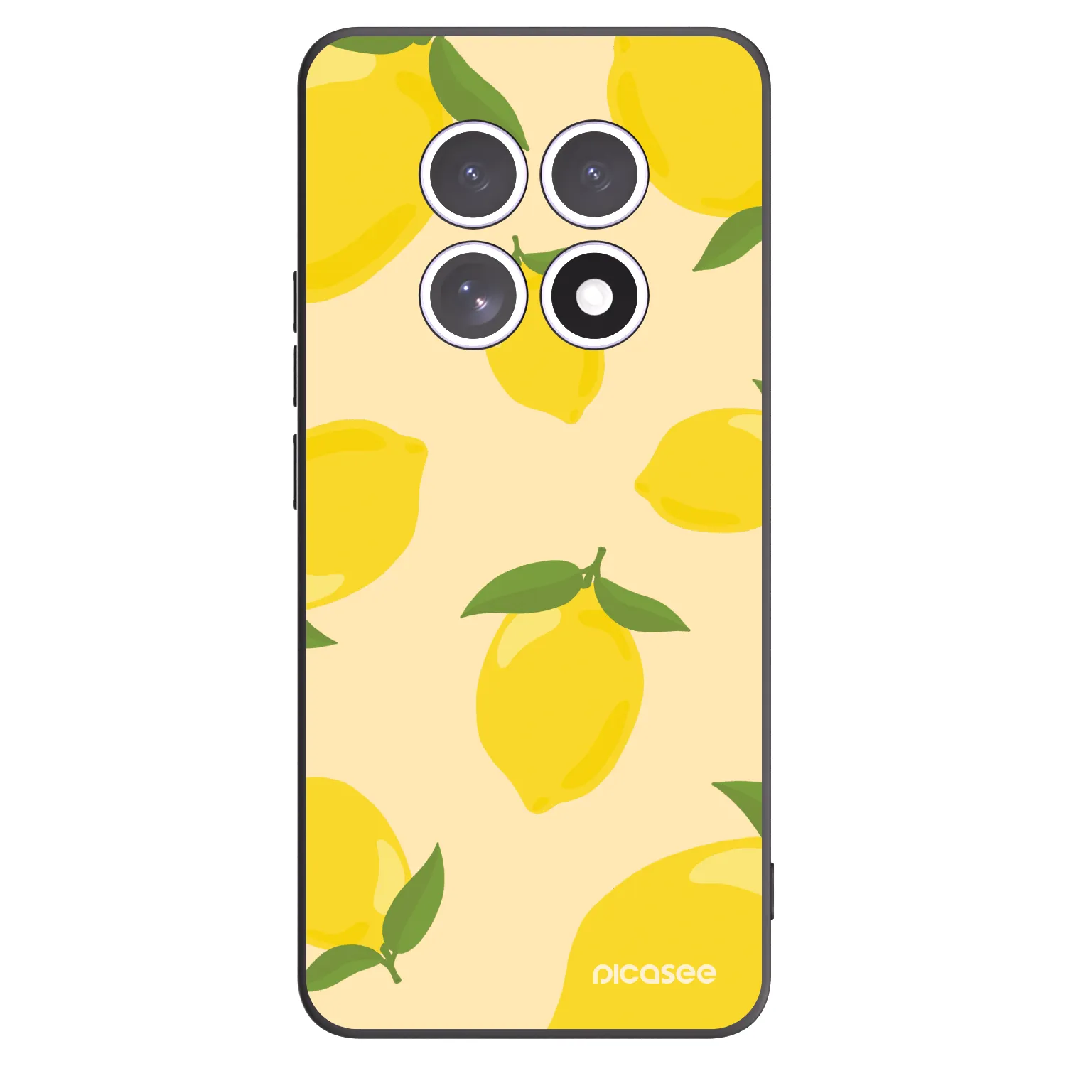 Picasee Xiaomi Redmi Note 15 4G Hülle - Schwarzes Silikon - Limoncella