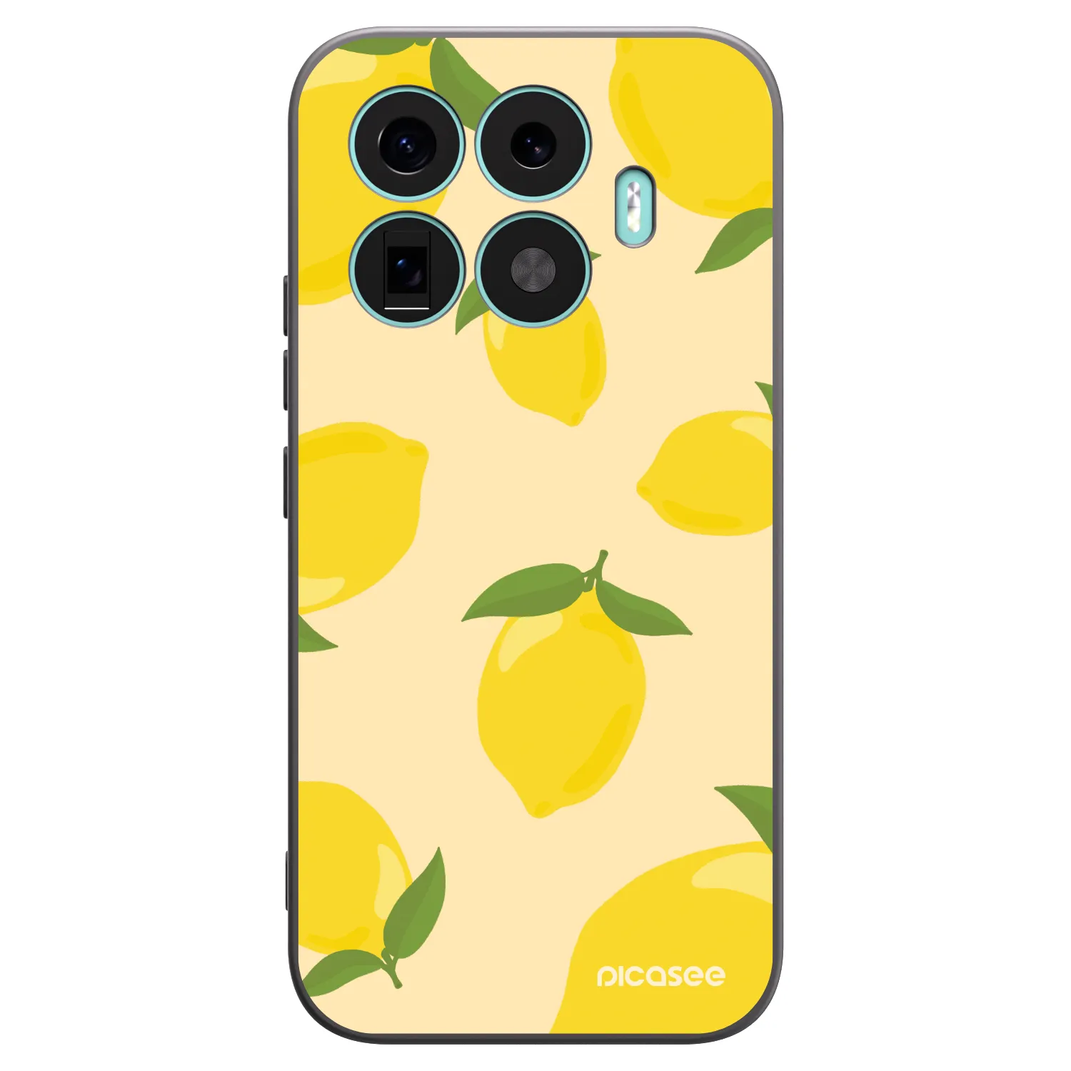 Picasee Xiaomi 17T Hülle - Schwarzes Silikon - Limoncella