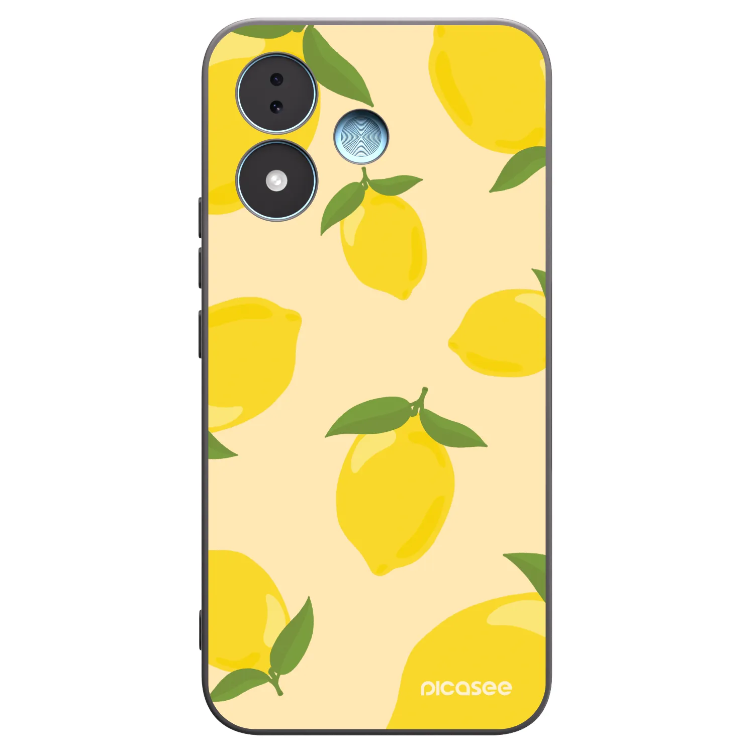 Picasee Xiaomi Redmi Note 17 5G Hülle - Schwarzes Silikon - Limoncella