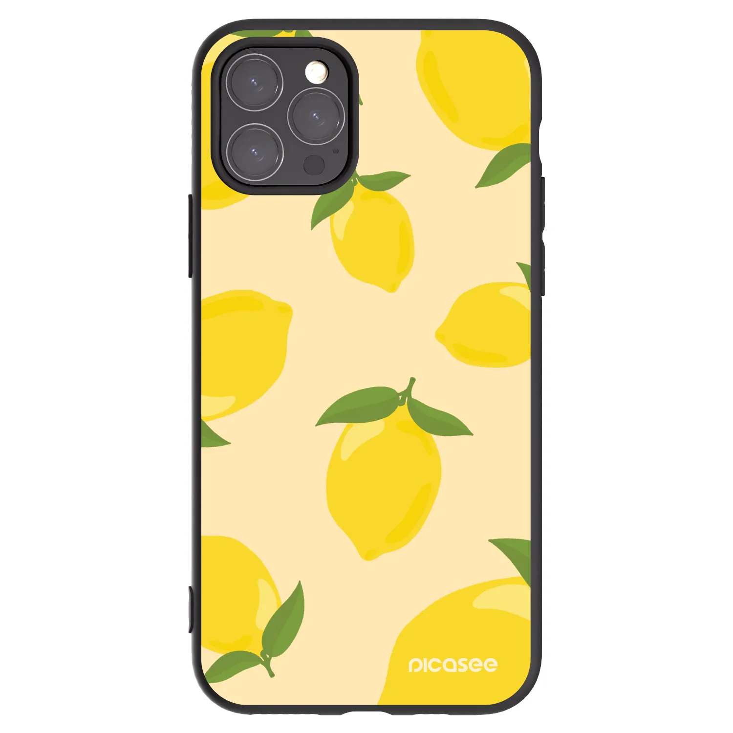 Picasee Apple iPhone 11 Pro Hülle - Schwarzes Silikon - Limoncella