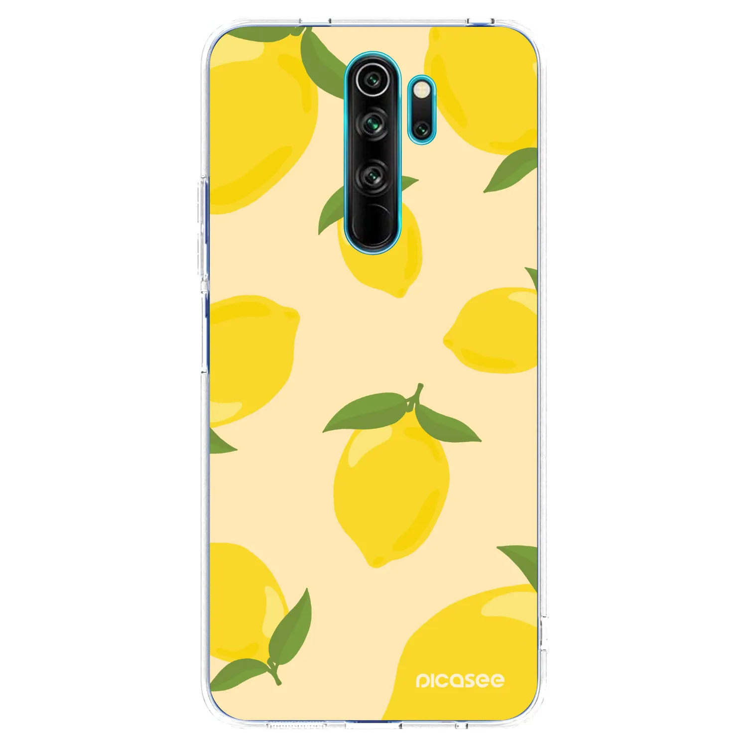 Picasee Xiaomi Redmi Note 8 Pro Hülle - Transparentes Silikon - Limoncella