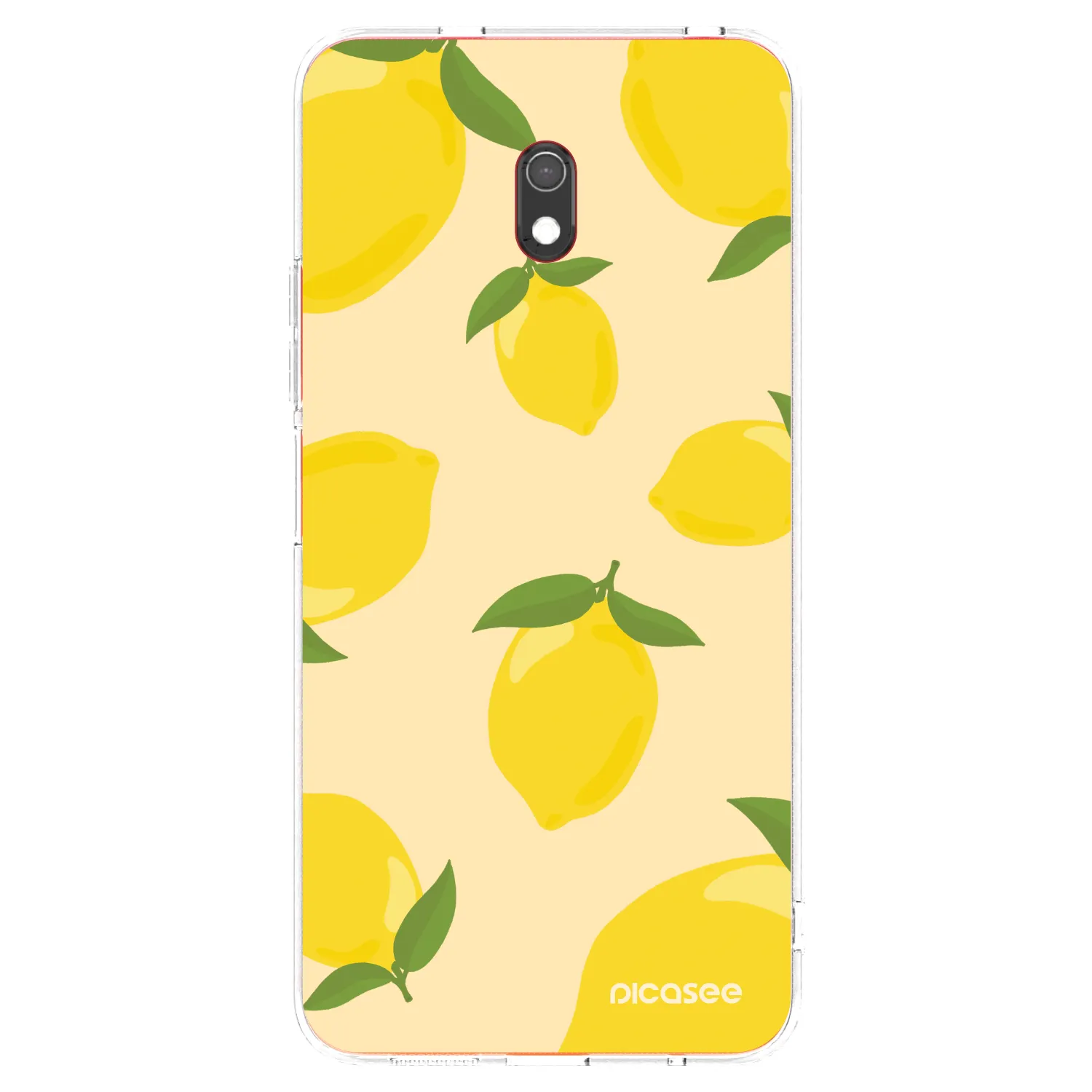 Picasee Xiaomi Redmi 8A Hülle - Transparentes Silikon - Limoncella