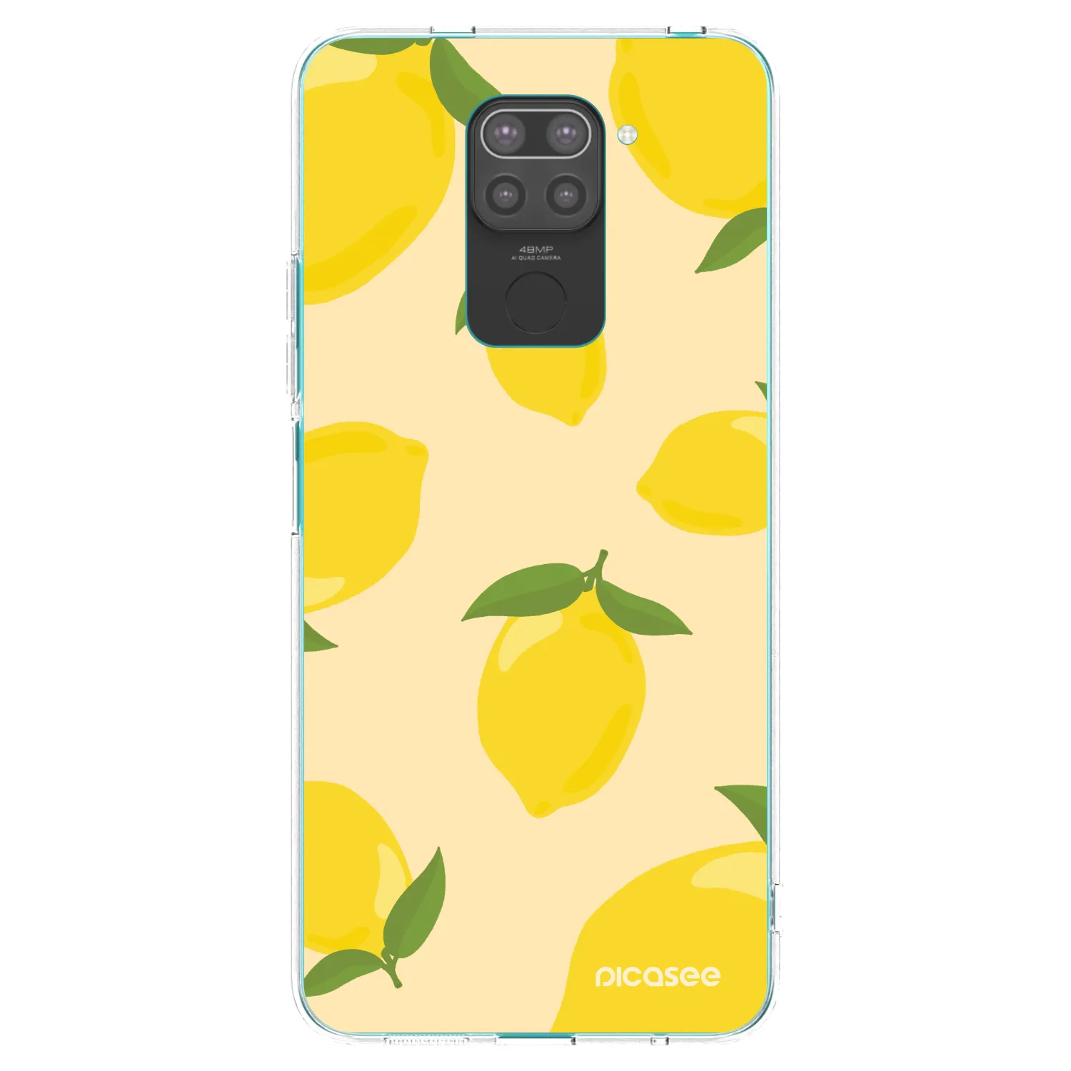 Picasee Xiaomi Redmi Note 9 Hülle - Schwarzes Silikon - Limoncella