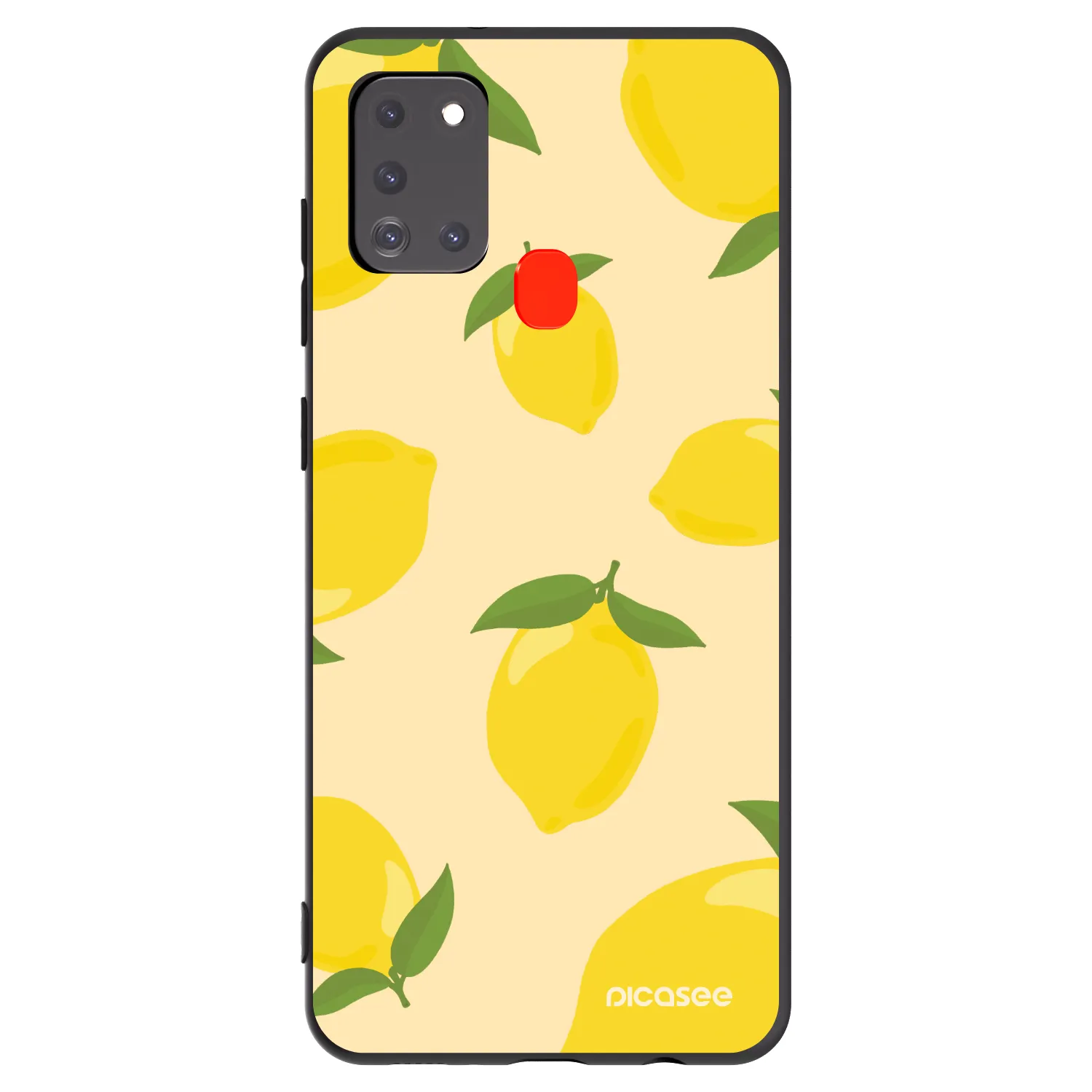 Picasee Samsung Galaxy A21s Hülle - Schwarzes Silikon - Limoncella