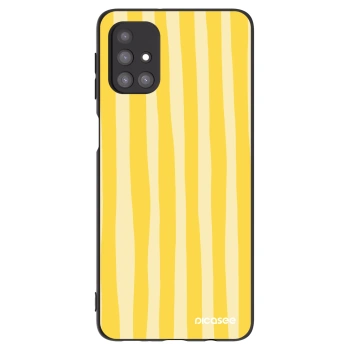 Hülle für Samsung Galaxy M31s - Lines lemon