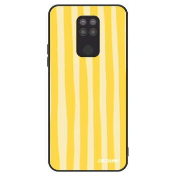 Hülle für Xiaomi Redmi Note 9 - Lines lemon