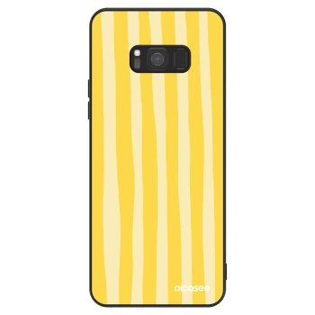 Hülle für Samsung Galaxy S8 G950F - Lines lemon