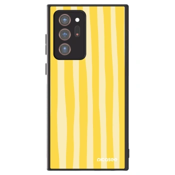 Hülle für Samsung Galaxy Note 20 Ultra - Lines lemon