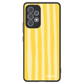 Picasee ULTIMATE CASE für Samsung Galaxy A53 5G A536 - Lines lemon