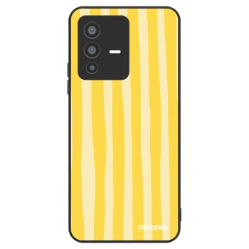 Hülle für Vivo V23 5G - Lines lemon