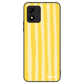 Hülle für Vivo Y01 - Lines lemon
