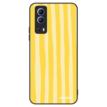Hülle für Vivo Y52 5G - Lines lemon