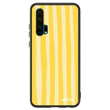 Hülle für Honor 20 Pro - Lines lemon