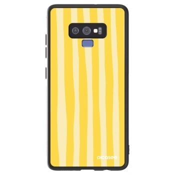 Hülle für Samsung Galaxy Note 9 N960F - Lines lemon