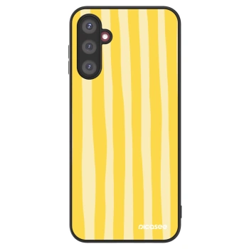 Picasee ULTIMATE CASE für Samsung Galaxy A14 4G A145R - Lines lemon
