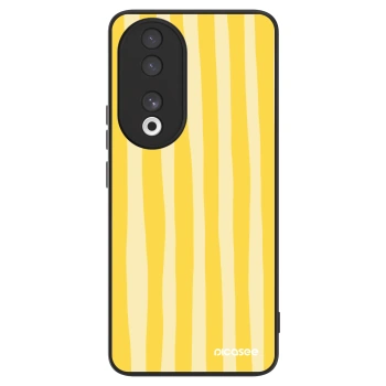 Hülle für Honor 90 5G - Lines lemon