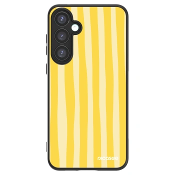 Picasee ULTIMATE CASE für Samsung Galaxy A55 5G A556B - Lines lemon