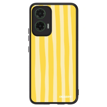 Hülle für Motorola Moto G35 5G - Lines lemon