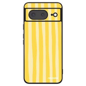 Hülle für Google Pixel 8a - Lines lemon