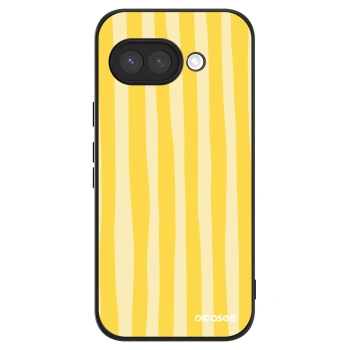Hülle für Google Pixel 9a - Lines lemon