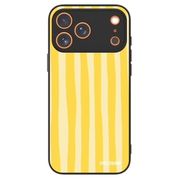 Picasee ULTIMATE CASE für Apple iPhone 17 Pro Max - Lines lemon