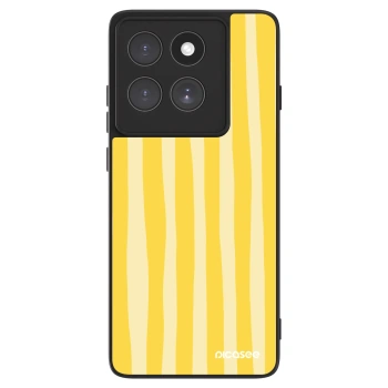 Hülle für Motorola Edge 60 Pro - Lines lemon