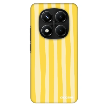 Hülle für Xiaomi Redmi Note 14 Pro+ 5G - Lines lemon
