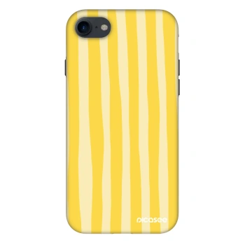 Hülle für Apple iPhone 7 - Lines lemon