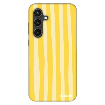 Hülle für Samsung Galaxy S24 FE S721B - Lines lemon