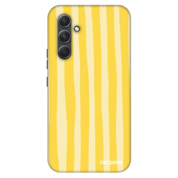 Hülle für Samsung Galaxy A54 5G A546B - Lines lemon