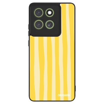 Hülle für Motorola Moto G86 5G - Lines lemon