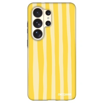 Hülle für Samsung Galaxy S26 Ultra - Lines lemon