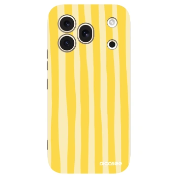 Hülle für Honor 600 Pro - Lines lemon