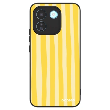 Hülle für Xiaomi Redmi Note 17 Pro MAX 5G - Lines lemon