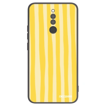Hülle für Xiaomi Redmi 8 - Lines lemon