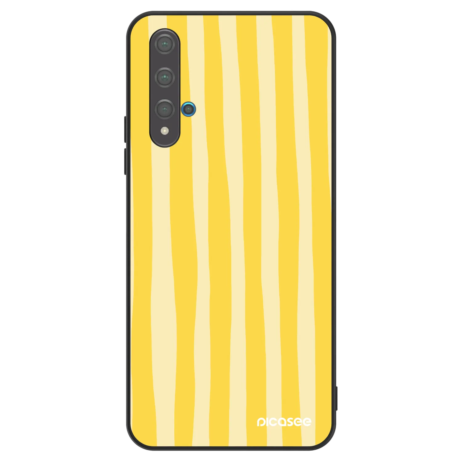 Picasee ULTIMATE CASE für Huawei Nova 5T - Lines lemon