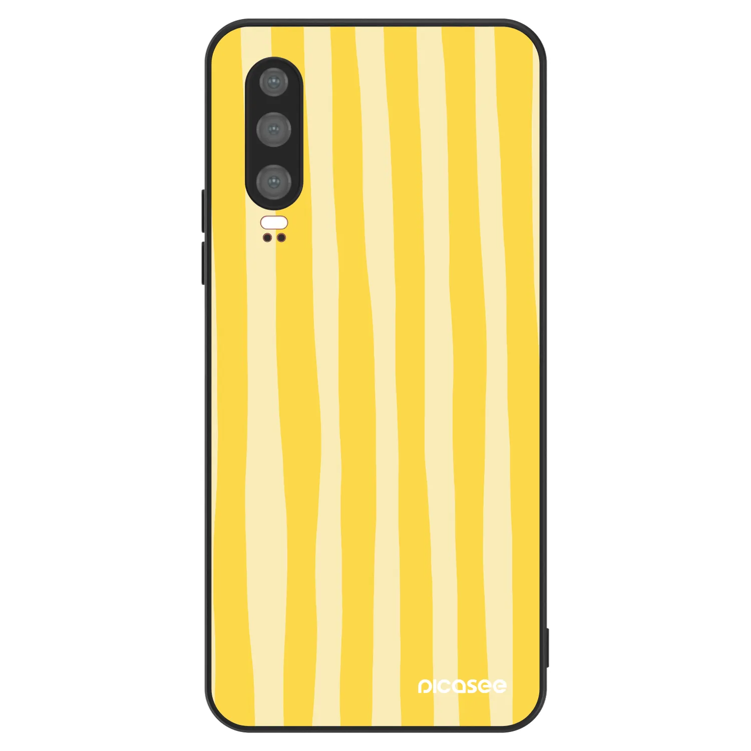 Picasee ULTIMATE CASE für Huawei P30 - Lines lemon