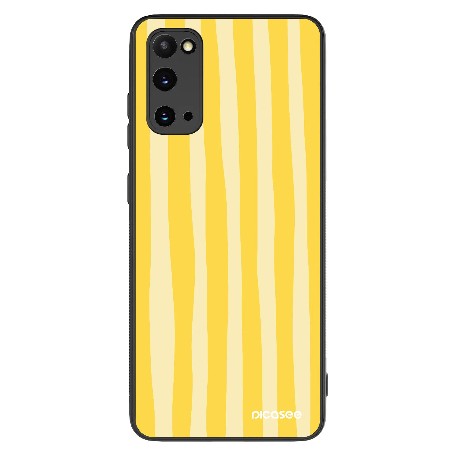Picasee ULTIMATE CASE für Samsung Galaxy S20 G980F - Lines lemon