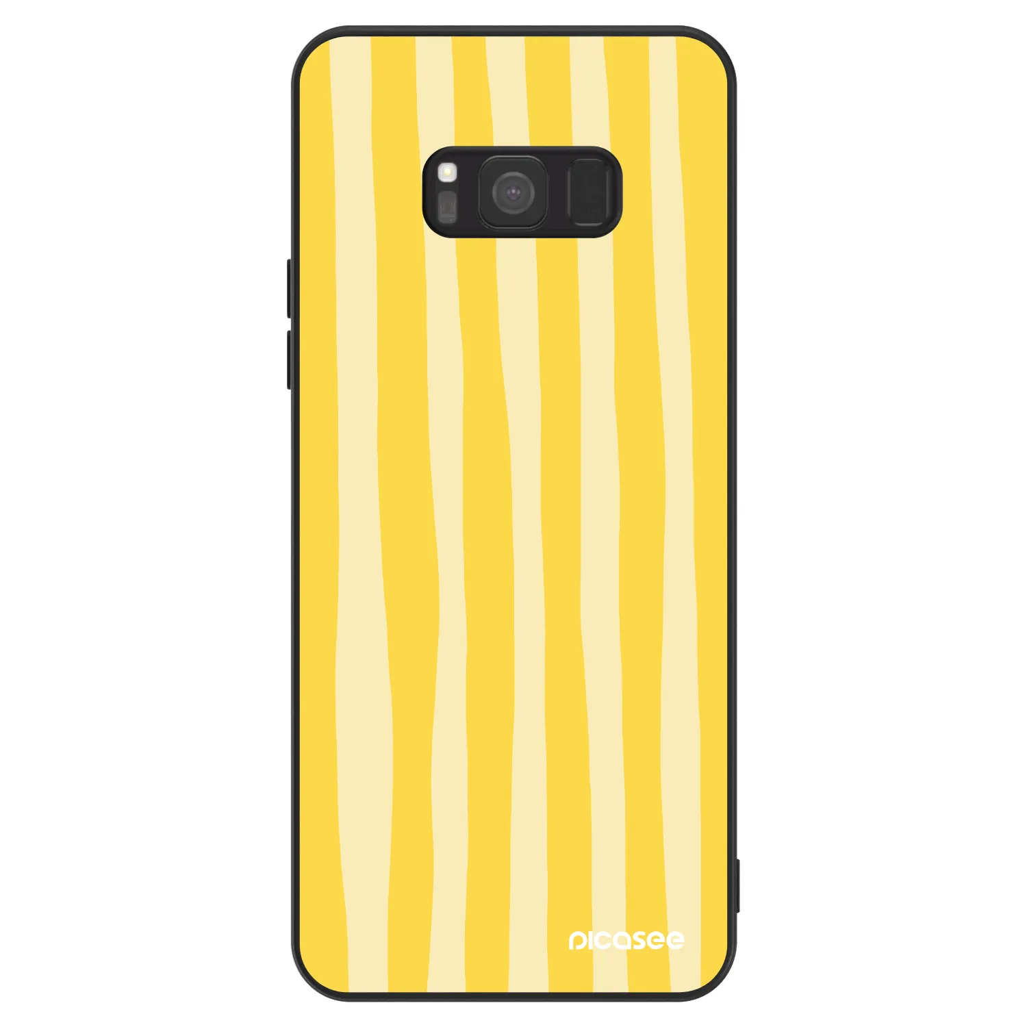 Picasee ULTIMATE CASE für Samsung Galaxy S8 G950F - Lines lemon