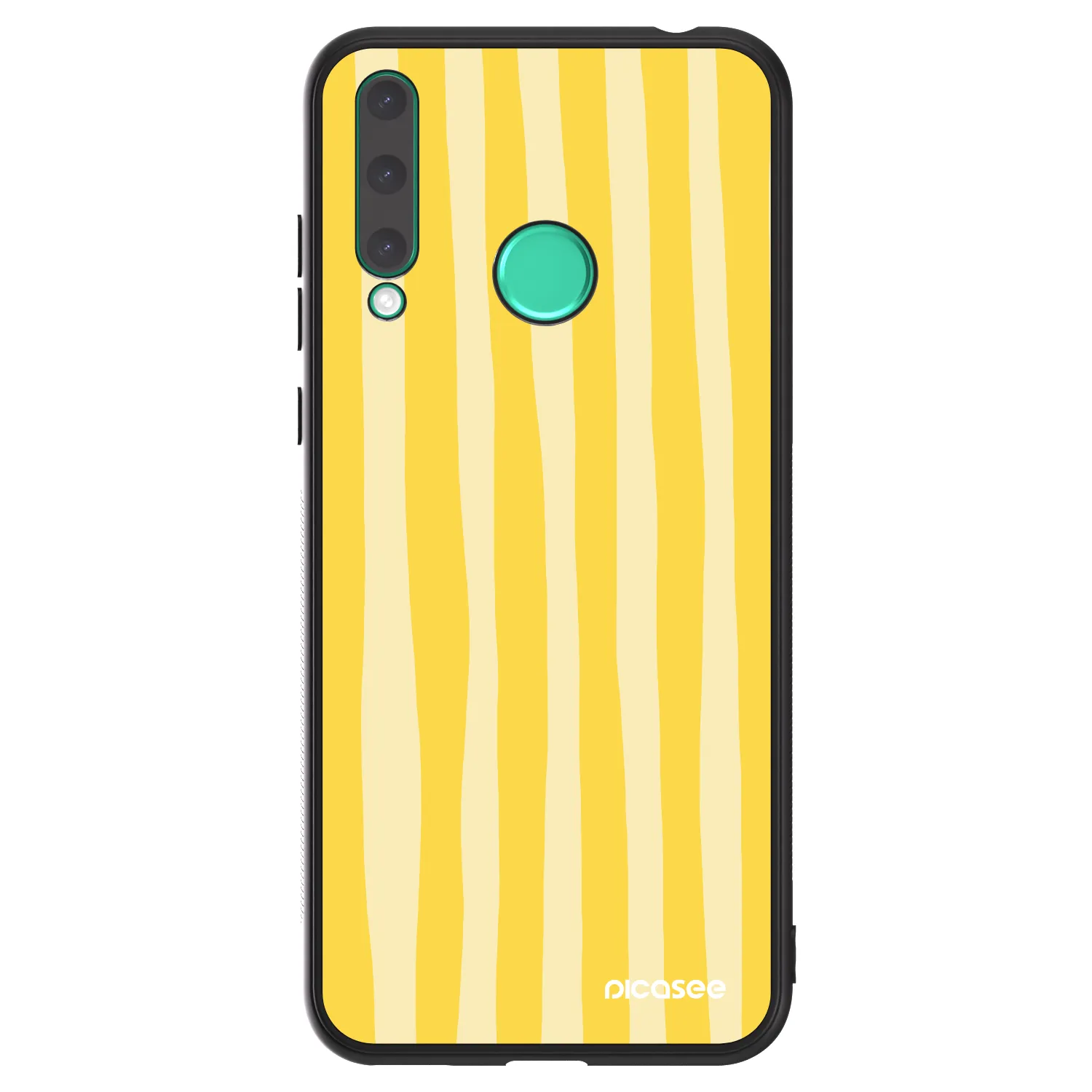 Picasee ULTIMATE CASE für Honor 20 Lite - Lines lemon