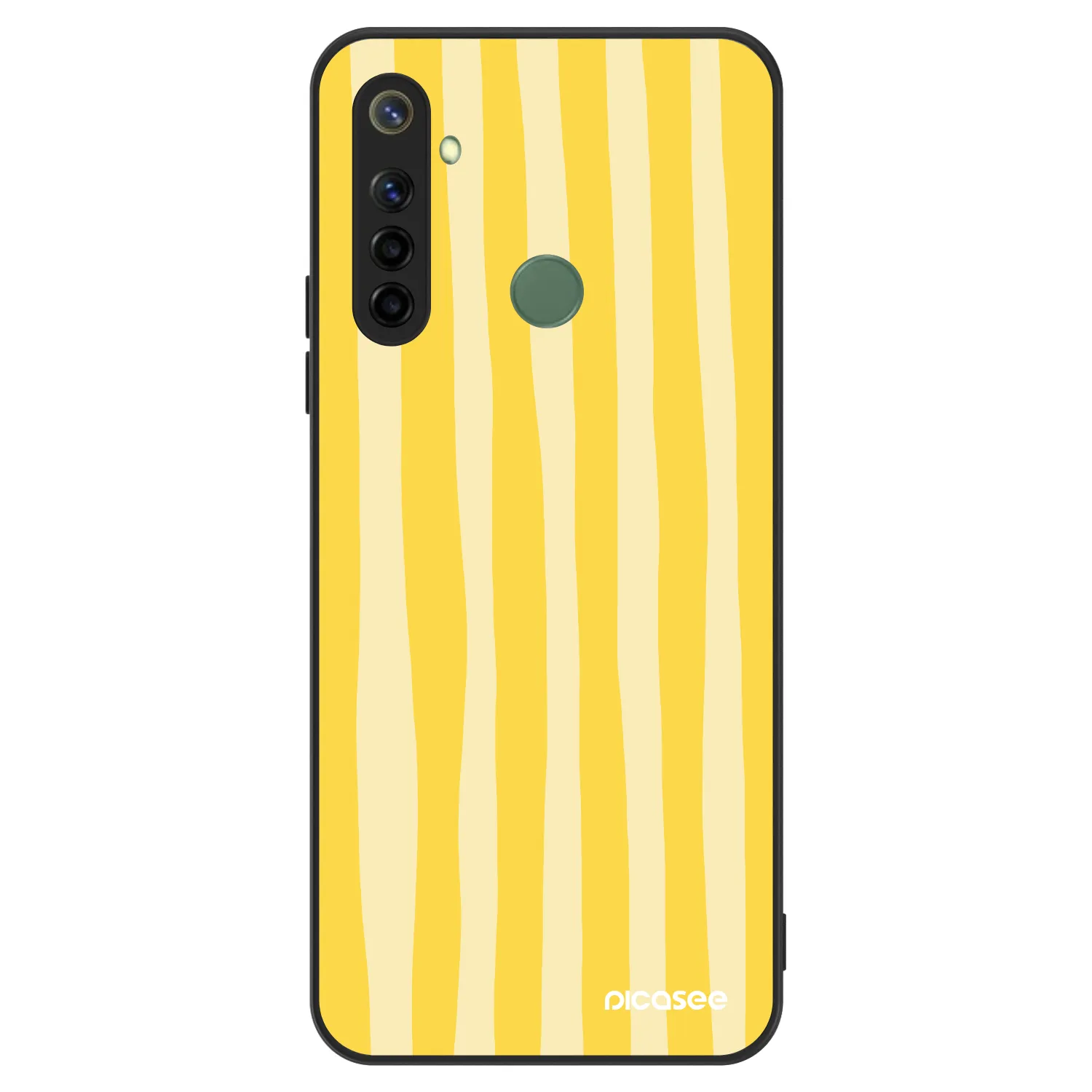 Picasee ULTIMATE CASE für Realme 6i - Lines lemon