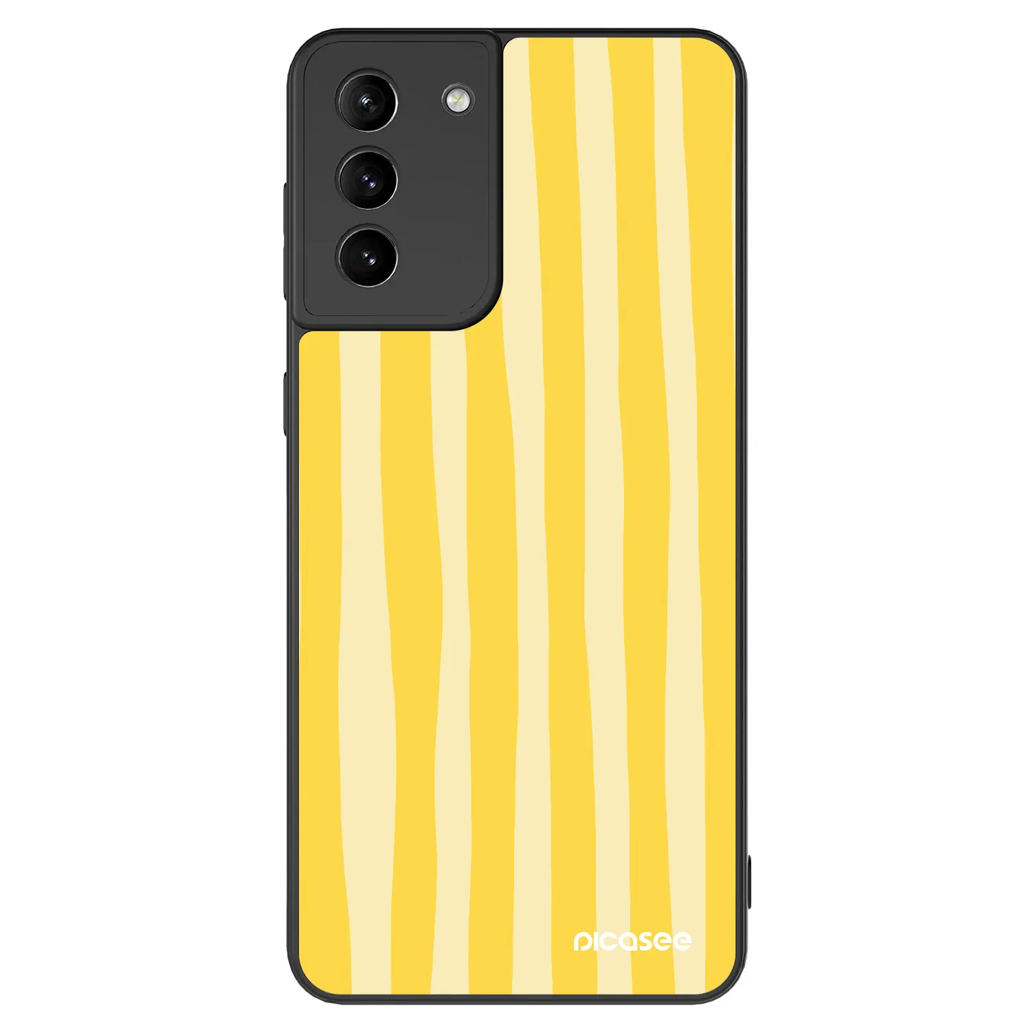 Picasee ULTIMATE CASE für Samsung Galaxy S21+ 5G G996F - Lines lemon