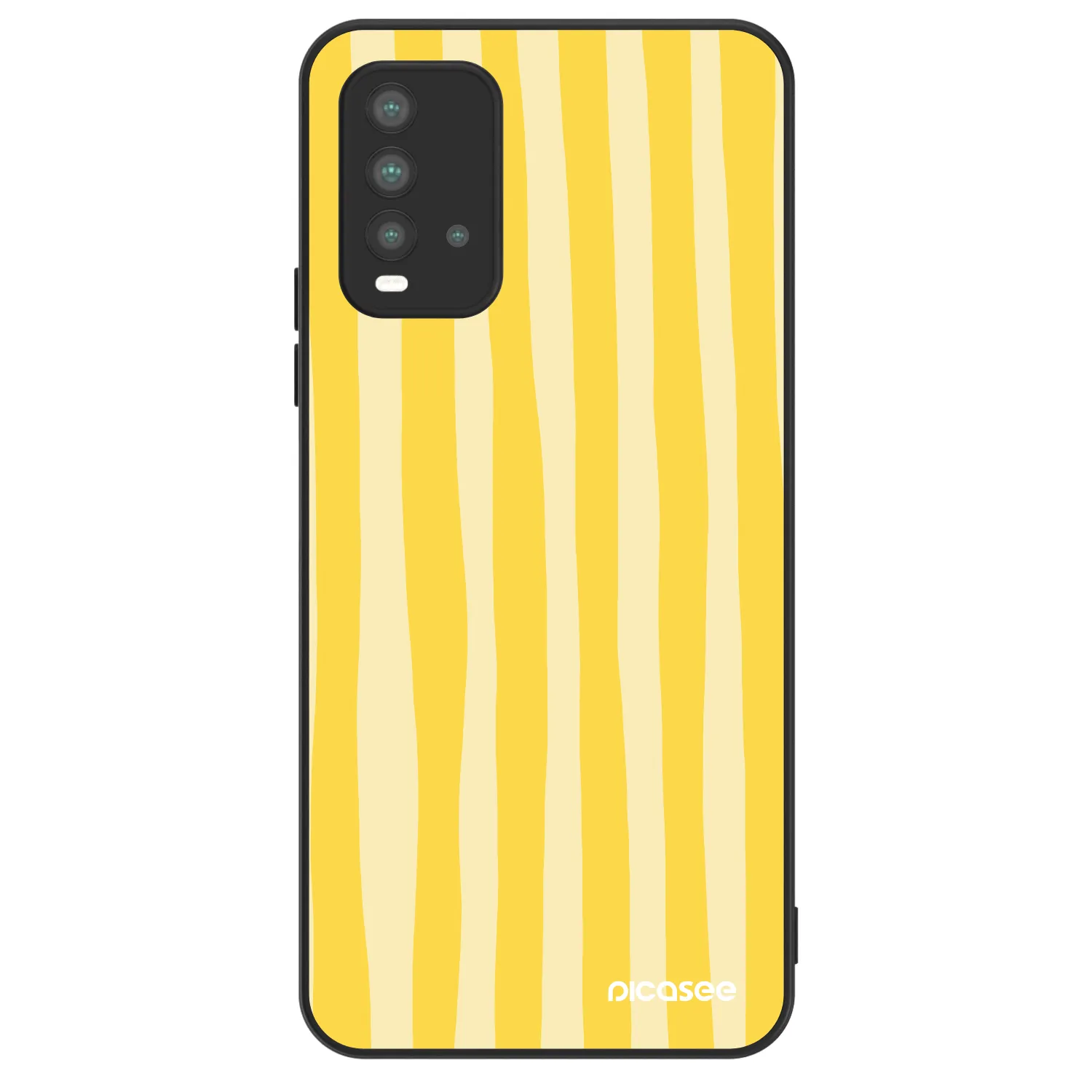 Picasee ULTIMATE CASE für Xiaomi Redmi 9T - Lines lemon