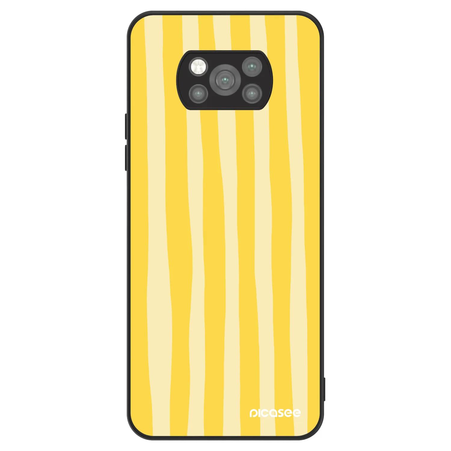 Picasee ULTIMATE CASE für Xiaomi Poco X3 Pro - Lines lemon