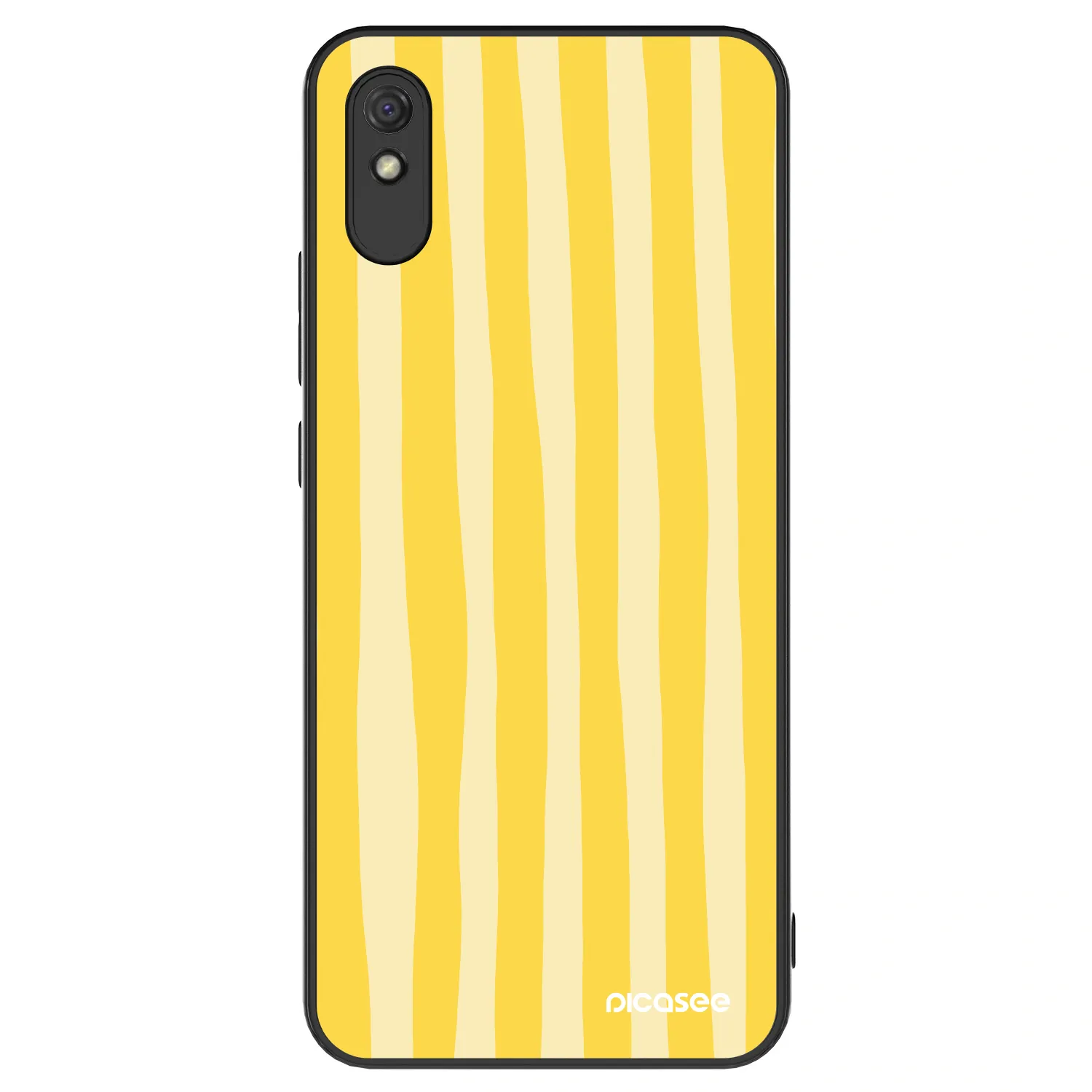 Picasee ULTIMATE CASE für Xiaomi Redmi 9AT - Lines lemon