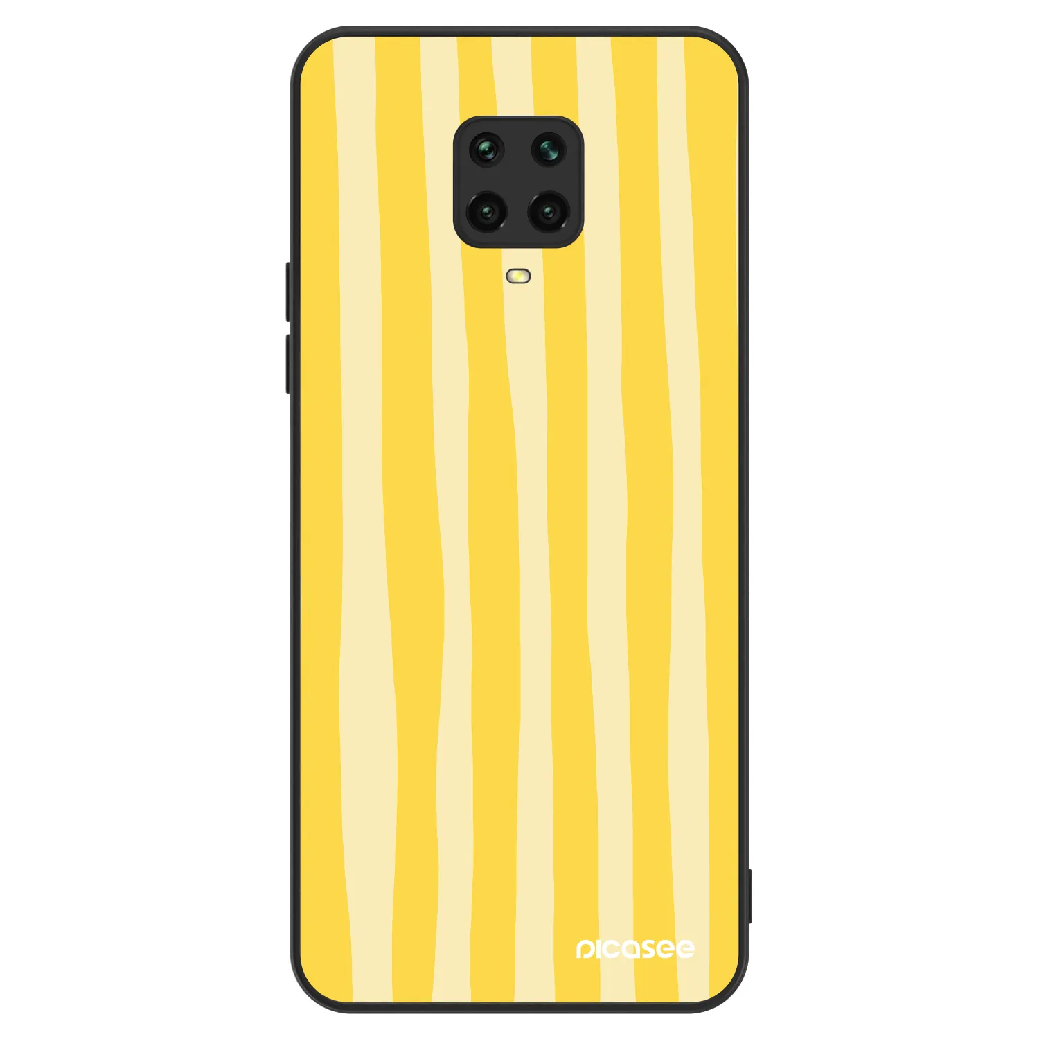 Picasee ULTIMATE CASE für Xiaomi Redmi Note 9S - Lines lemon