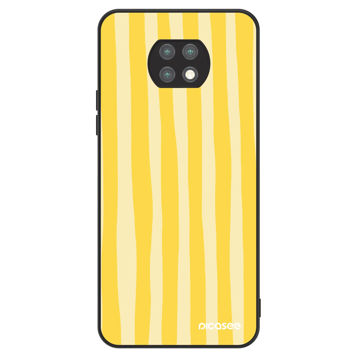Picasee ULTIMATE CASE für Xiaomi Redmi Note 9T - Lines lemon