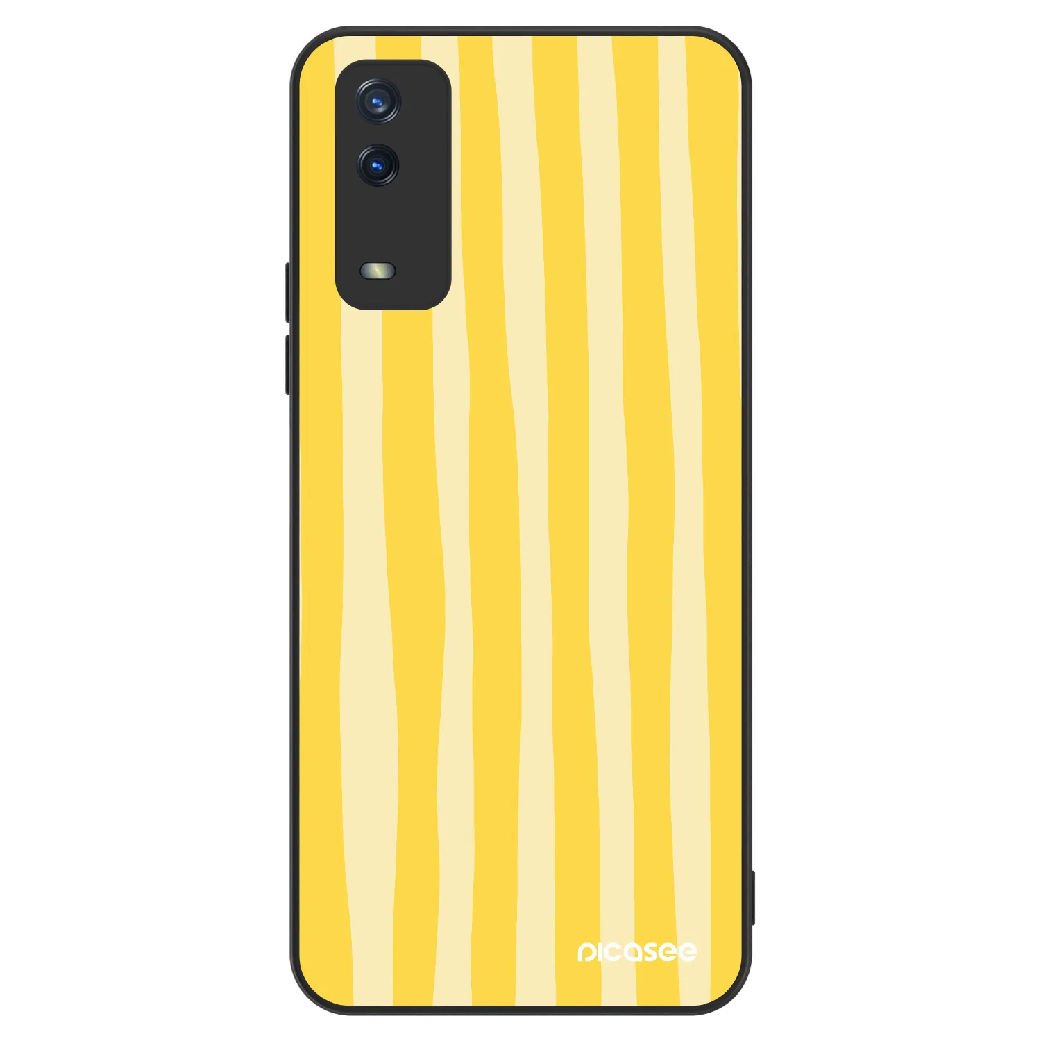 Picasee ULTIMATE CASE für Vivo Y11s - Lines lemon