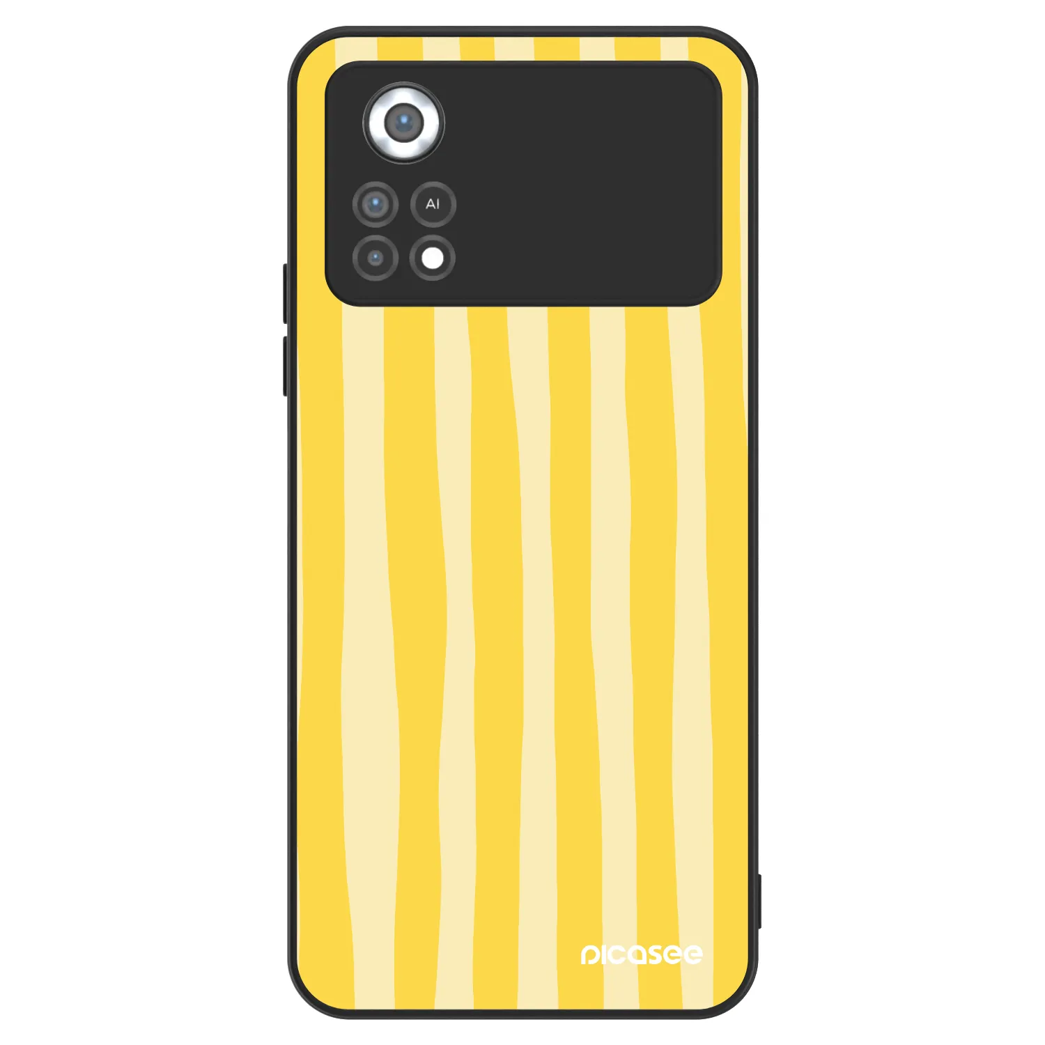Picasee ULTIMATE CASE für Xiaomi Poco X4 Pro 5G - Lines lemon