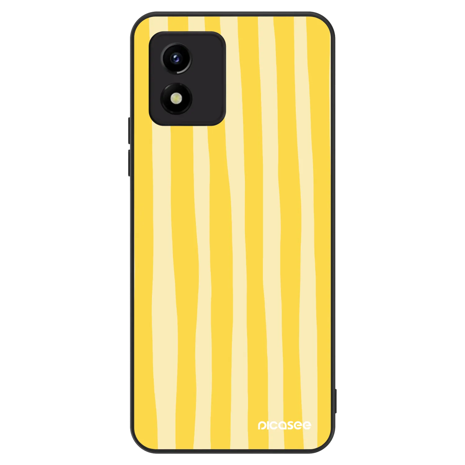 Picasee ULTIMATE CASE für Vivo Y01 - Lines lemon